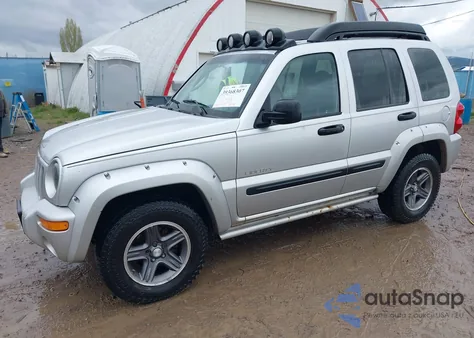 2004 Jeep Liberty Renegade из США, поврежденный, VIN 1J4GL38K54W141544